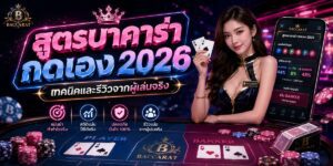 สูตรบาคาร่า กดเอง เทคนิคและรีวิวจากผู้เล่นจริง
